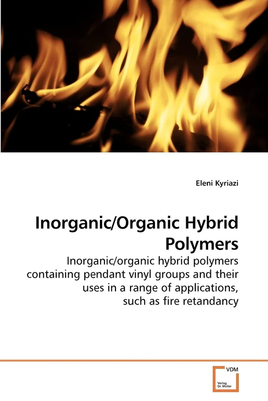 Inorganic/Organic Hybrid Polymers: Inorganic/organic hybrid polymers containing pendant vinyl groups and their uses in a range of applications, such as fire retandancy