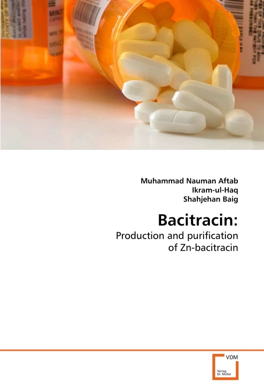 Bacitracin:: Production and purification of Zn-bacitracin