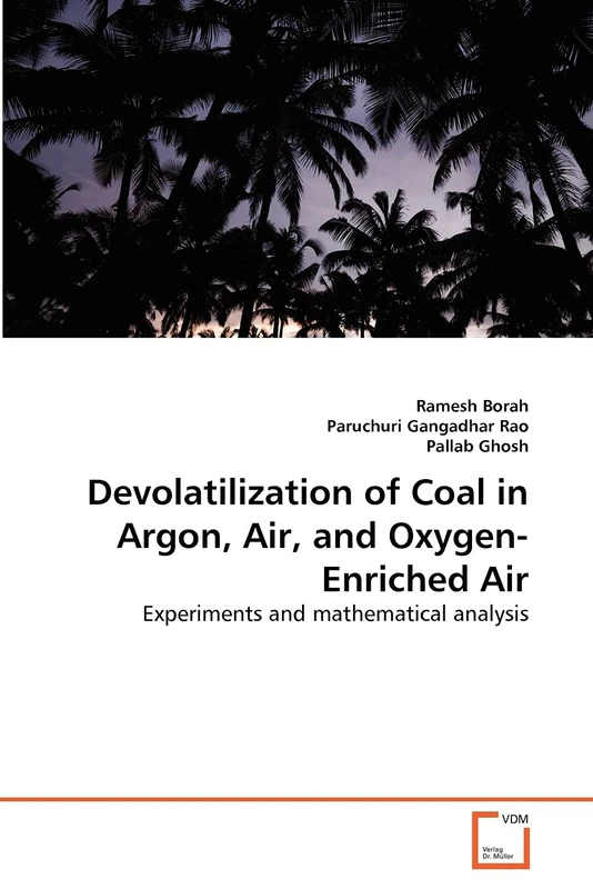 Devolatilization of Coal in Argon, Air, and Oxygen-Enriched Air: Experiments and mathematical analysis