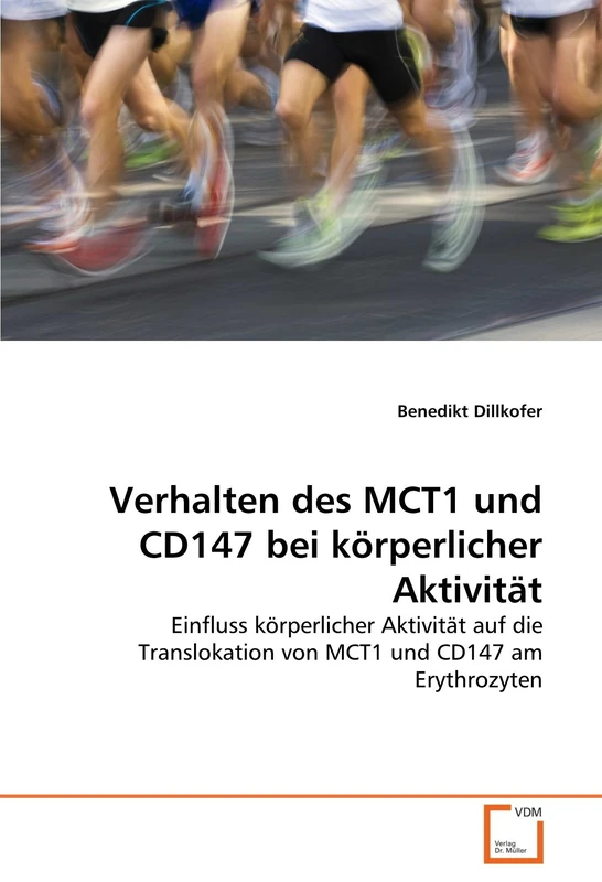 Verhalten des MCT1 und CD147 bei körperlicher Aktivität: Einfluss körperlicher Aktivität auf die Translokation von MCT1 und CD147 am Erythrozyten - Image 1