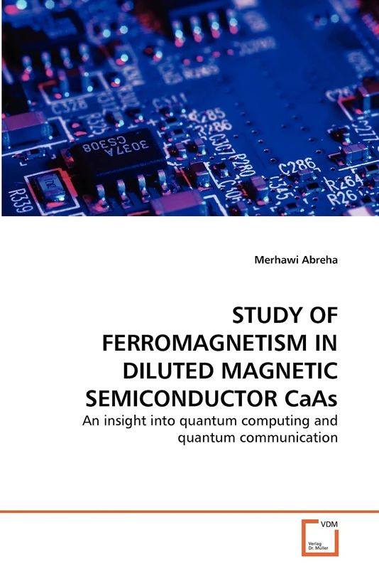 STUDY OF FERROMAGNETISM IN DILUTED MAGNETIC SEMICONDUCTOR CaAs: An insight into quantum computing and quantum communication