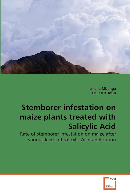 Stemborer infestation on maize plants treated with Salicylic Acid: Rate of stemborer infestation on maize after various levels of salicylic Acid application - Image 1