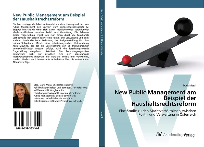 New Public Management am Beispiel der Haushaltsrechtsreform: Eine Studie zu den Machtverhältnissen zwischen Politik und Verwaltung in Österreich - Image 1