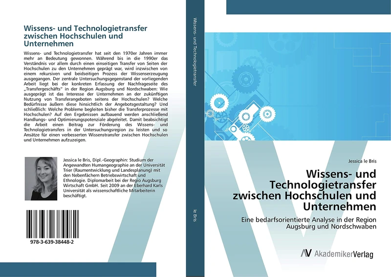 Wissens- und Technologietransfer zwischen Hochschulen und Unternehmen: Eine bedarfsorientierte Analyse in der Region Augsburg und Nordschwaben - Image 1