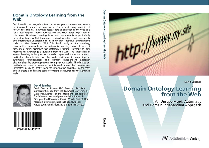 Domain Ontology Learning from the Web: An Unsupervised, Automatic and Domain Independent Approach