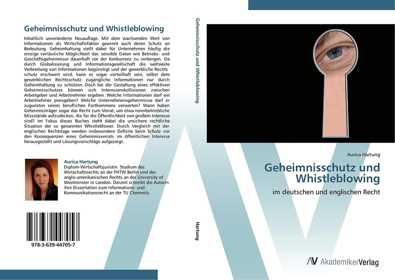 Geheimnisschutz und Whistleblowing: im deutschen und englischen Recht