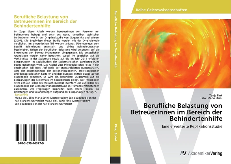 Berufliche Belastung von BetreuerInnen im Bereich der Behindertenhilfe: Eine erweiterte Replikationsstudie