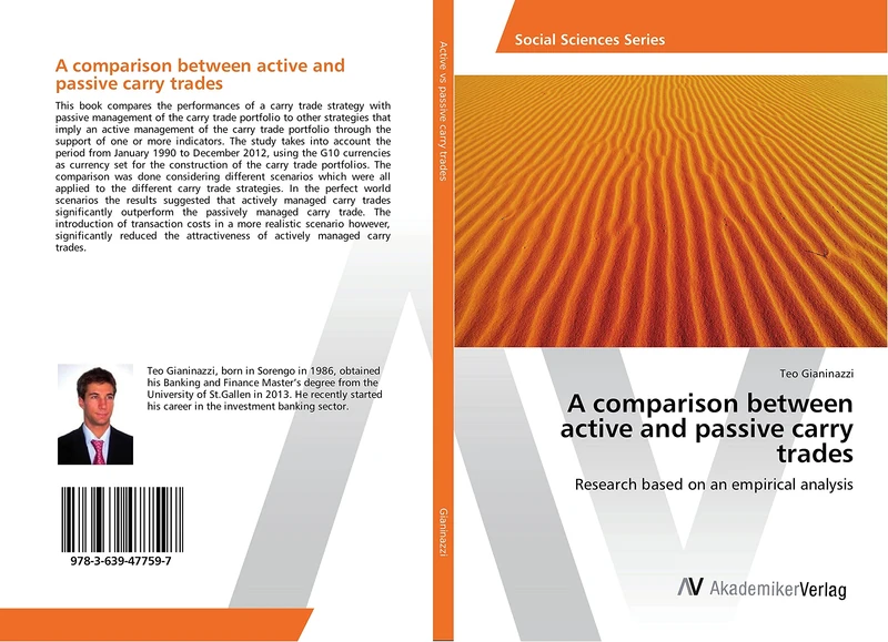 A comparison between active and passive carry trades: Research based on an empirical analysis