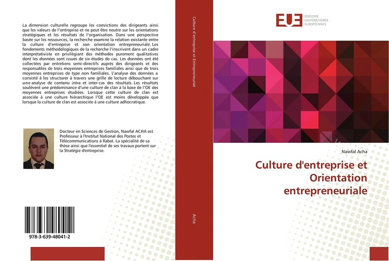 Culture d'entreprise et Orientation entrepreneuriale (Omn.Univ.Europ.)