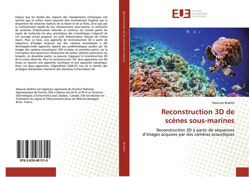 Reconstruction 3D de scènes sous-marines: Reconstruction 3D à partir de séquences d’images acquises par des caméras acoustiques (Omn.Univ.Europ.) - Image 1