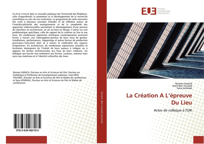 La Création A L’épreuve Du Lieu: Actes de colloque à l'UIK - Image 1