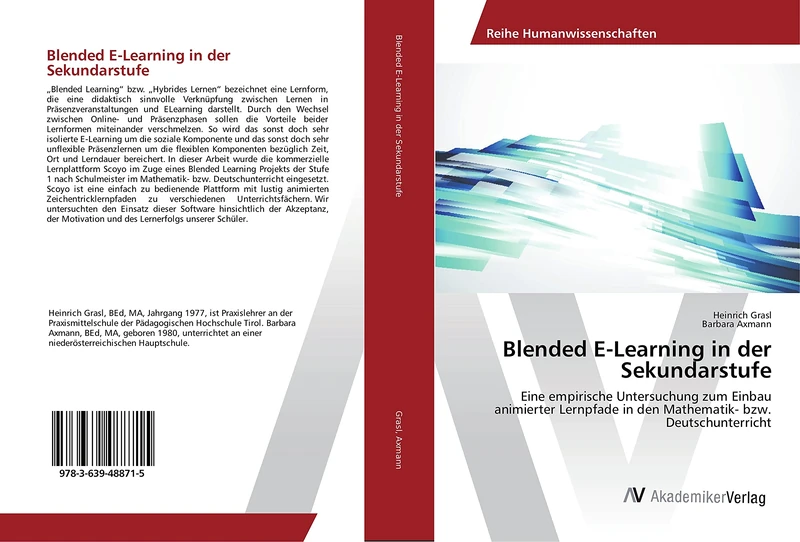 Blended E-Learning in der Sekundarstufe: Eine empirische Untersuchung zum Einbau animierter Lernpfade in den Mathematik- bzw. Deutschunterricht - Image 1