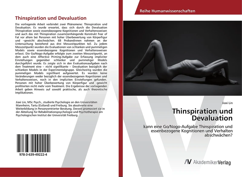 Thinspiration und Devaluation: kann eine Go/Nogo-Aufgabe Thinspiration und essenbezogene Kognitionen und Verhalten abschwächen?