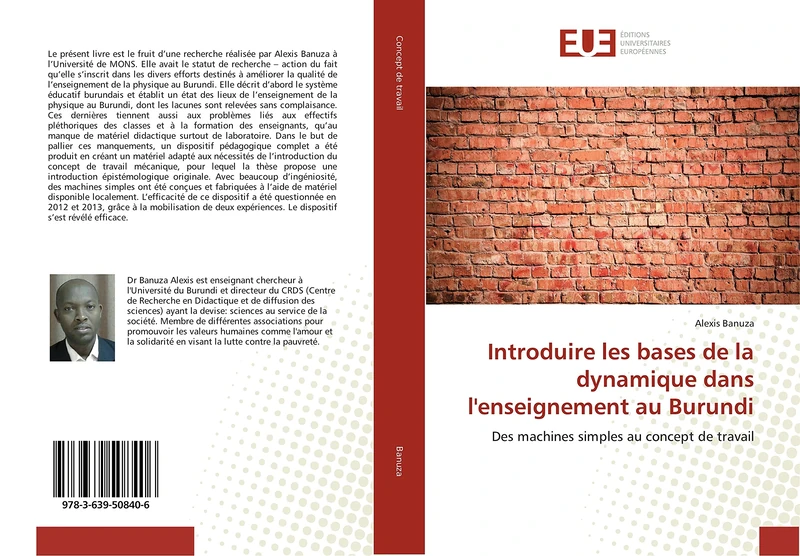 Introduire les bases de la dynamique dans l'enseignement au Burundi: Des machines simples au concept de travail