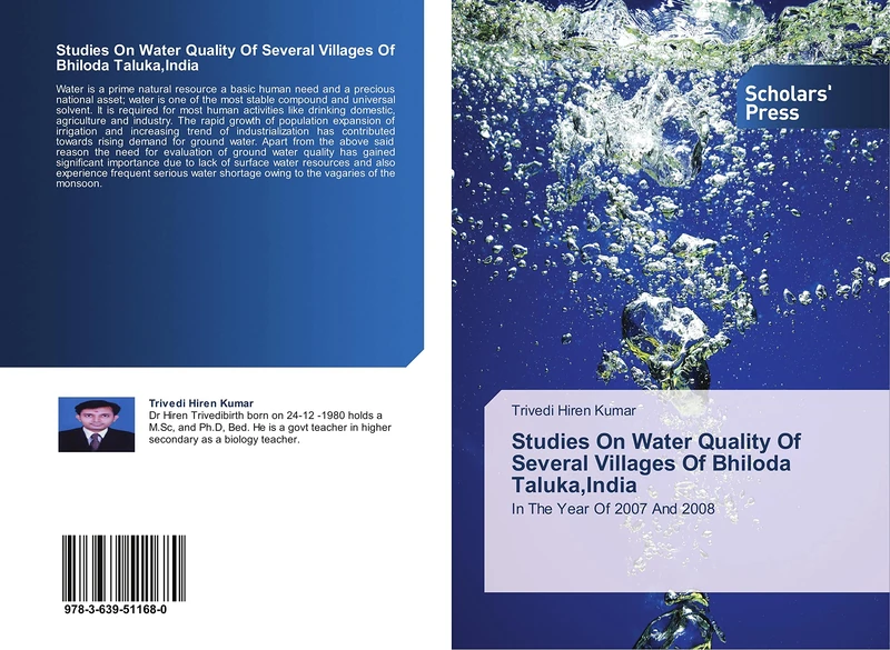 Studies On Water Quality Of Several Villages Of Bhiloda Taluka,India: In The Year Of 2007 And 2008