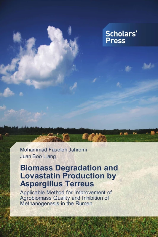 Biomass Degradation and Lovastatin Production by Aspergillus Terreus: Applicable Method for Improvement of Agrobiomass Quality and Inhibition of Methanogenesis in the Rumen