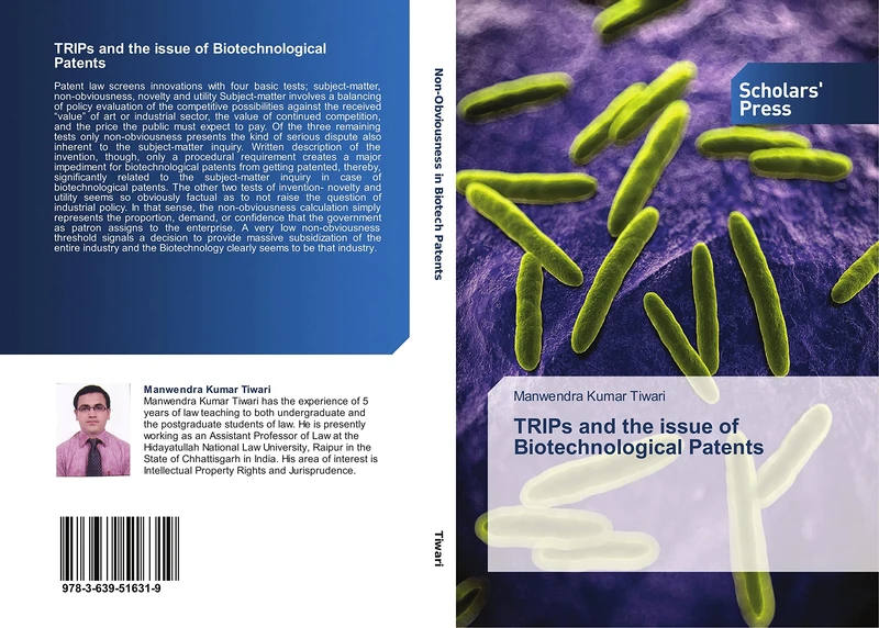 TRIPs and the issue of Biotechnological Patents