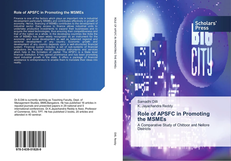 Role of APSFC in Promoting the MSMEs: A Comparative Study of Chittoor and Nellore Districts
