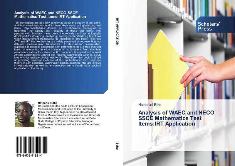 Analysis of WAEC and NECO SSCE Mathematics Test Items:IRT Application