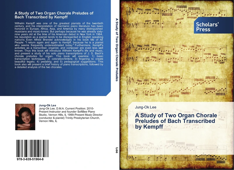 A Study of Two Organ Chorale Preludes of Bach Transcribed by Kempff - Image 1