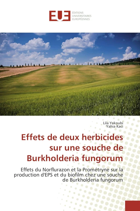 Effets de deux herbicides sur une souche de Burkholderia fungorum: Effets du Norflurazon et la Prométryne sur la production d'EPS et du biofilm chez une souche de Burkholderia fungorum - Image 1