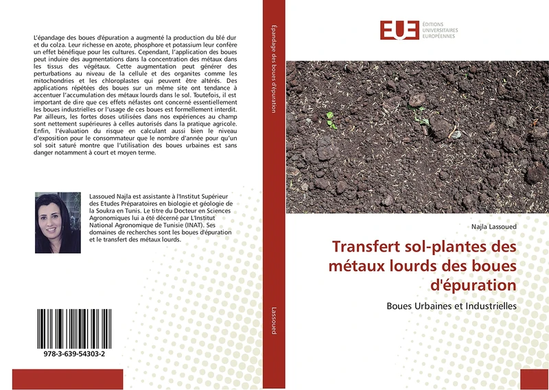 Transfert sol-plantes des métaux lourds des boues d'épuration: Boues Urbaines et Industrielles