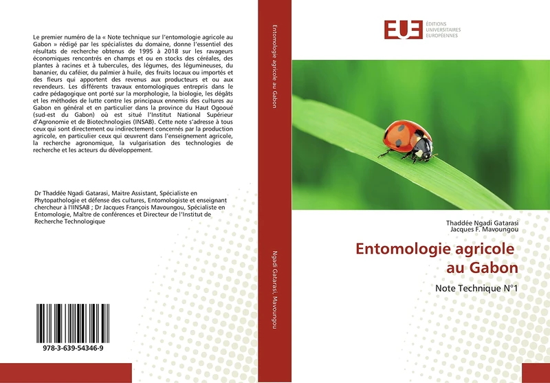 Entomologie agricole au Gabon: Note Technique N°1