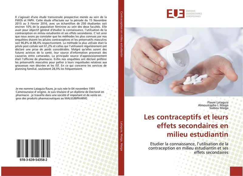 Les contraceptifs et leurs effets secondaires en milieu estudiantin: Etudier la connaissance, l’utilisation de la contraception en milieu estudiantin et ses effets secondaires - Image 1