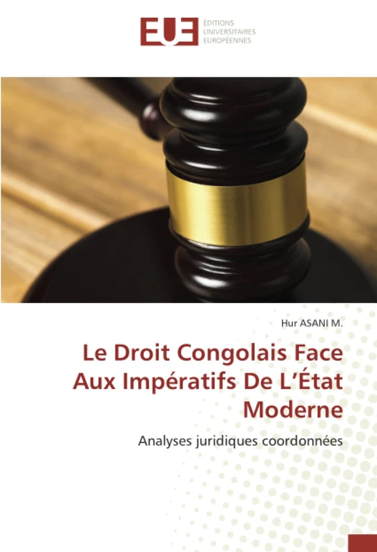 Le Droit Congolais Face Aux Impératifs De L’État Moderne: Analyses juridiques coordonnées - Image 1