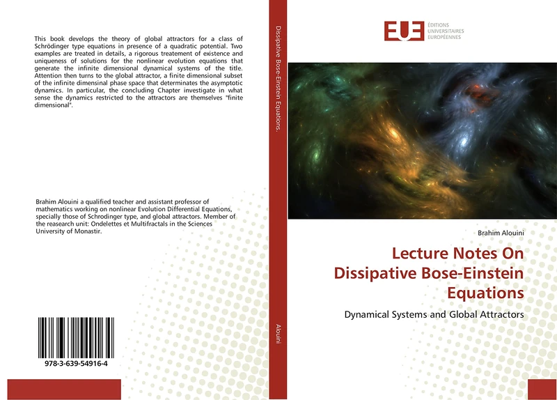 Lecture Notes On Dissipative Bose-Einstein Equations: Dynamical Systems and Global Attractors