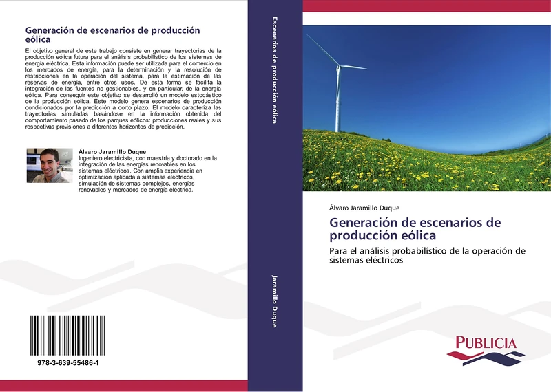 Generación de escenarios de producción eólica: Para el análisis probabilístico de la operación de sistemas eléctricos - Image 1