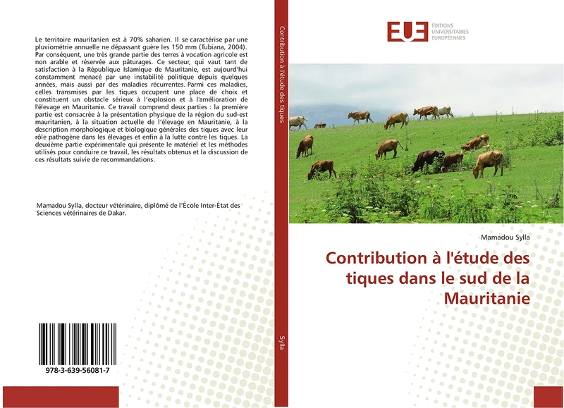 Contribution à l'étude des tiques dans le sud de la Mauritanie