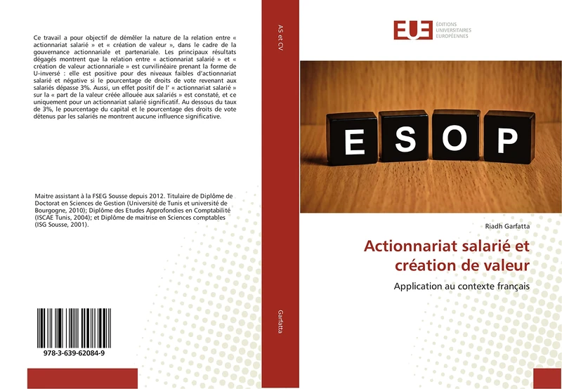 Actionnariat salarié et création de valeur: Application au contexte français