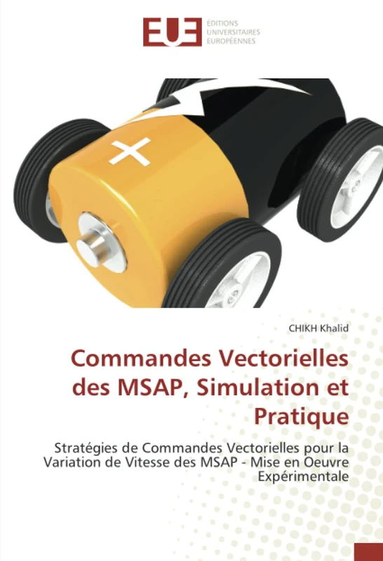 Commandes Vectorielles des MSAP, Simulation et Pratique: Stratégies de Commandes Vectorielles pour la Variation de Vitesse des MSAP - Mise en Oeuvre Expérimentale - Image 1