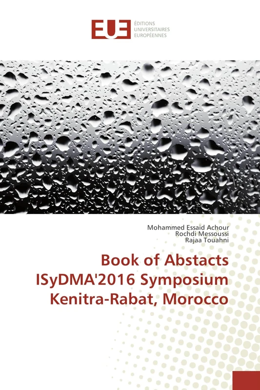 Book of Abstacts ISyDMA'2016 Symposium Kenitra-Rabat, Morocco - Image 1