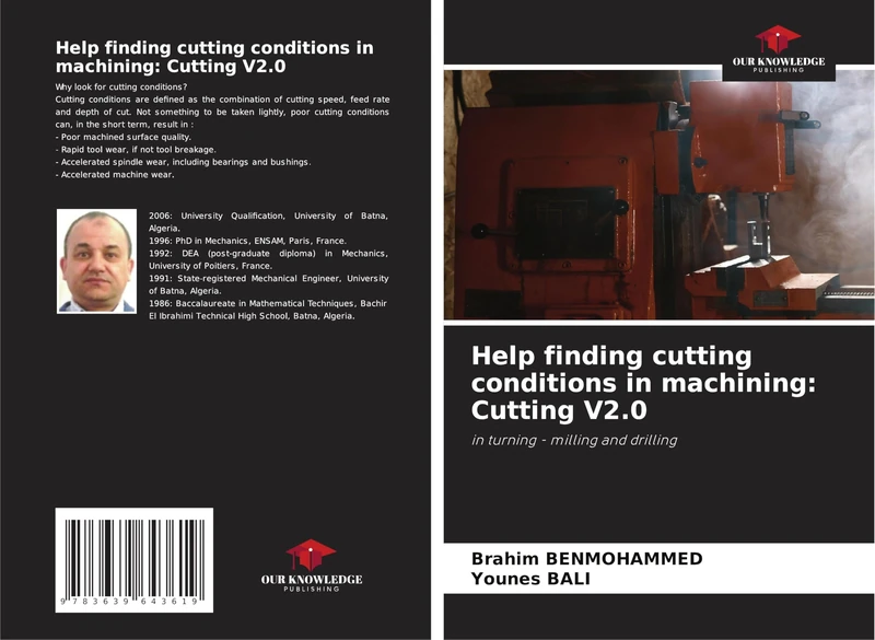 Help finding cutting conditions in machining: Cutting V2.0: in turning - milling and drilling