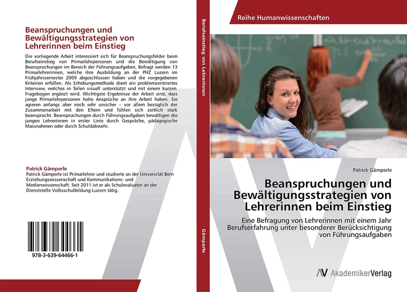 Beanspruchungen und Bewältigungsstrategien von Lehrerinnen beim Einstieg: Eine Befragung von Lehrerinnen mit einem Jahr Berufserfahrung unter besonderer Berücksichtigung von Führungsaufgaben - Image 1