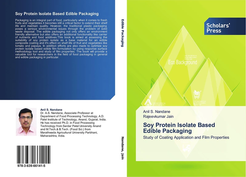 Soy Protein Isolate Based Edible Packaging: Study of Coating Application and Film Properties - Image 1