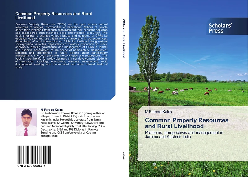 Common Property Resources and Rural Livelihood: Problems, perspectives and management in Jammu and Kashmir India