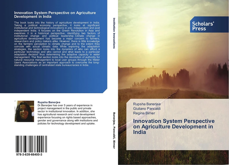Innovation System Perspective on Agriculture Development in India