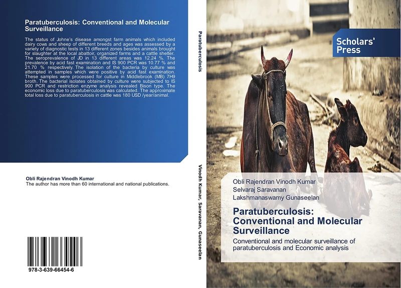 Paratuberculosis: Conventional and Molecular Surveillance: Conventional and molecular surveillance of paratuberculosis and Economic analysis - Image 1