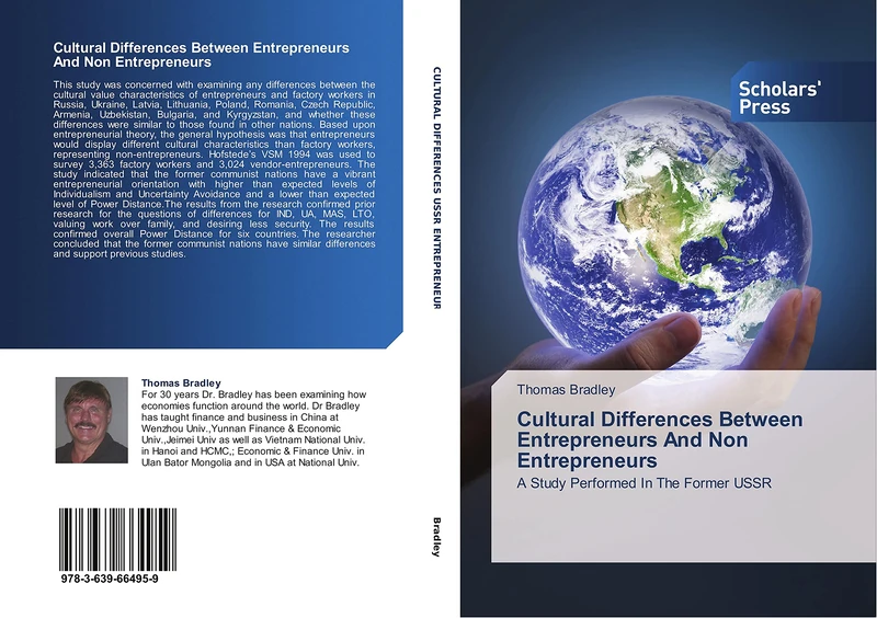 Cultural Differences Between Entrepreneurs And Non Entrepreneurs: A Study Performed In The Former USSR