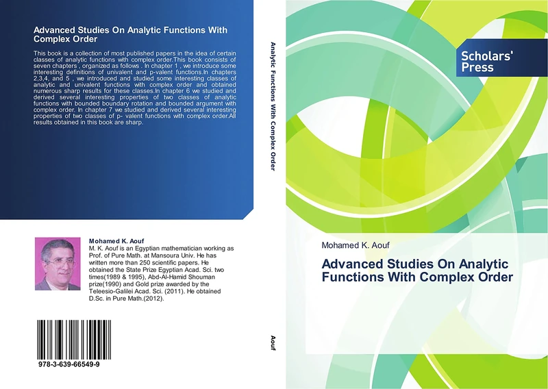 Advanced Studies On Analytic Functions With Complex Order