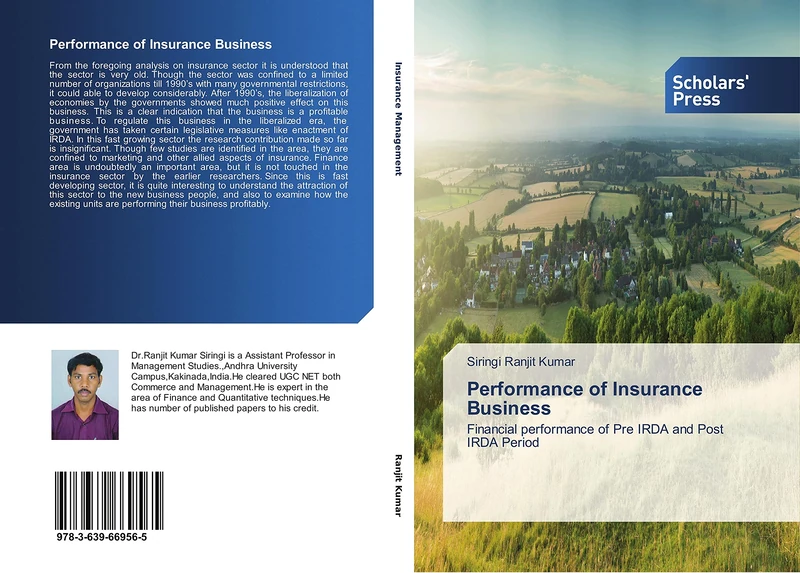Performance of Insurance Business: Financial performance of Pre IRDA and Post IRDA Period