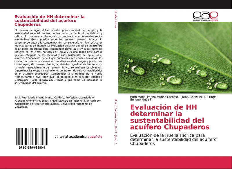 Evaluación de HH determinar la sustentabilidad del acuífero Chupaderos: Evaluación de la Huella Hídrica para determinar la sustentabilidad del acuífero Chupaderos - Image 1