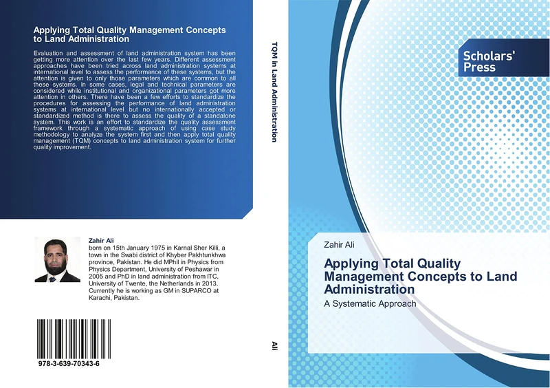 Applying Total Quality Management Concepts to Land Administration: A Systematic Approach