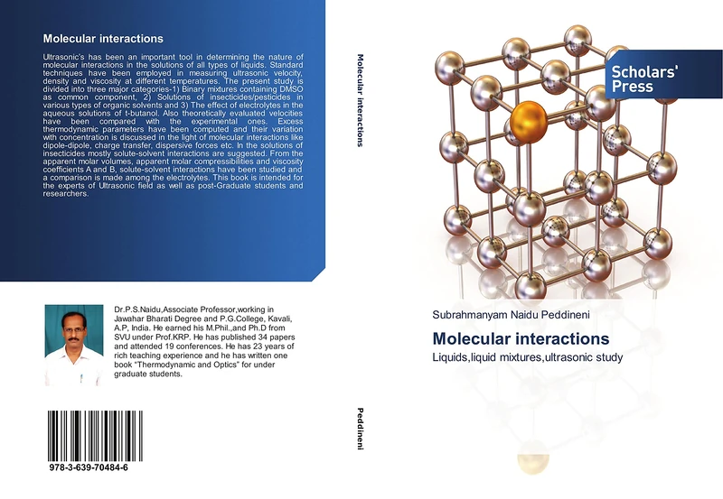 Molecular interactions: Liquids,liquid mixtures,ultrasonic study