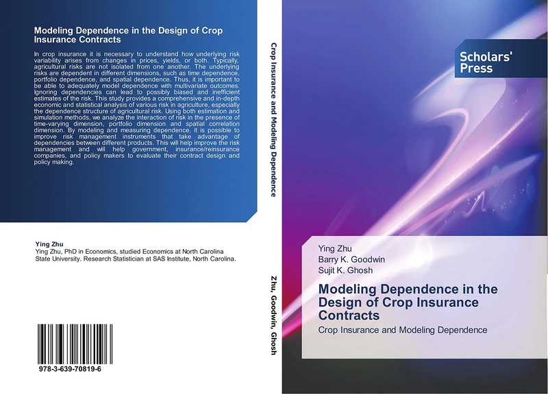 Modeling Dependence in the Design of Crop Insurance Contracts: Crop Insurance and Modeling Dependence