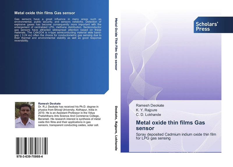 Metal oxide thin films Gas sensor: Spray deposited Cadmium indium oxide thin film for LPG gas sensing