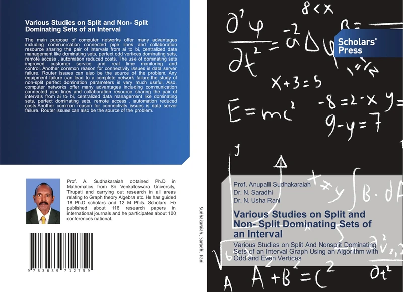 Various Studies on Split and Non- Split Dominating Sets of an Interval: Various Studies on Split And Nonsplit Dominating Sets of an Interval Graph Using an Algorithm with Odd and Even Vertices - Image 1